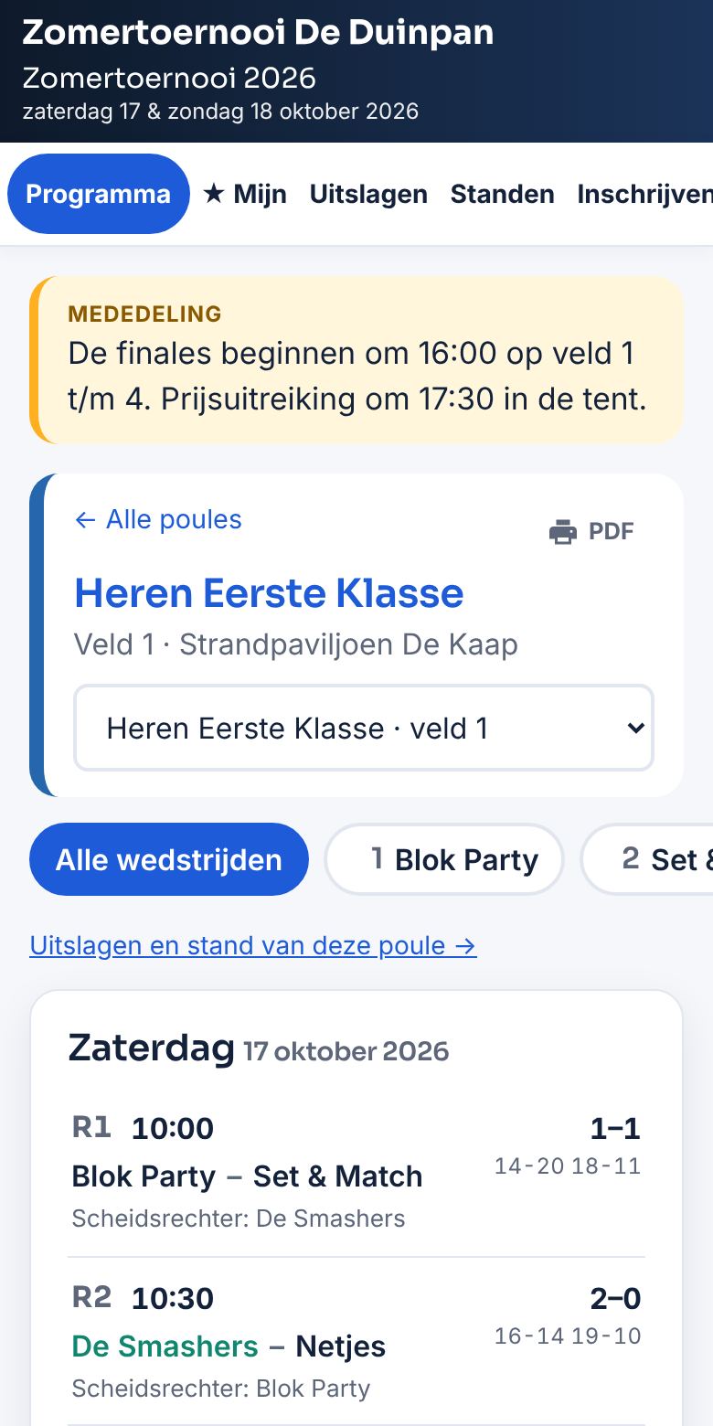 Het programma van een veld op een telefoon